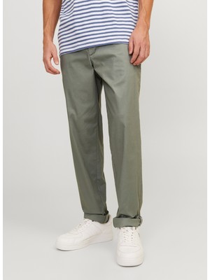 Jack & Jones Normal Bel Havuç Haki Erkek Chino Pantolon Jpstace Jjsummer Chıno