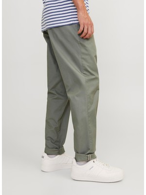 Jack & Jones Normal Bel Havuç Haki Erkek Chino Pantolon Jpstace Jjsummer Chıno