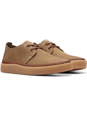 Clarks Nubuk Kahve Erkek Günlük Ayakkabı Clarkwood Low