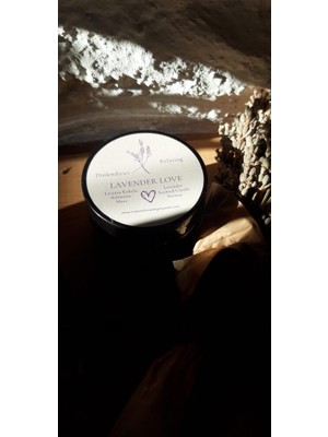 Nine&Mine Doğal Yaşam Lavanta Kokulu Dinlendirici Mum / Lavender Love Lavender Scented Relaxing Beewax Candle