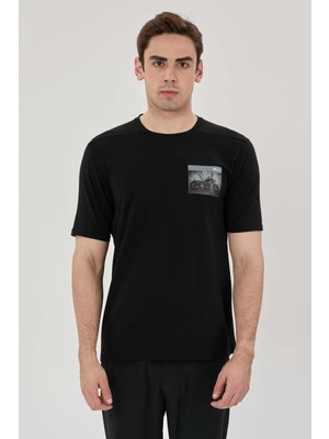 Exuma Baskılı Basing T-Shırt M-010-1412072-010