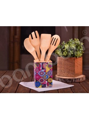 Bambum B0903 Nirvana Ravioli 5 Parça Kaşık Seti