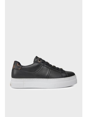 Guess Giella Logolu Sneaker Ayakkabı FLJGIEELE12 Kadın Ayakkabı Fljgıe ELE12 Black