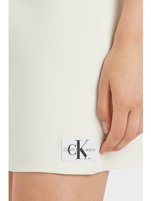 Calvin Klein Esnek Fitted Sırt Dekolteli Mini Elbise J20J223063CGA Kadın Elbise J20J223063 Cga