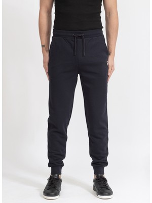 Karl Lagerfeld Lastikli Bel Slim Fit Lacivert Erkek Eşofman Altı 705896500900