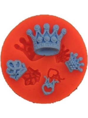 Silikon 4'lü Taç Kalıp