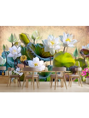 Umut Gergi Tavan 3D Tek Parça Duvar Kağıdı