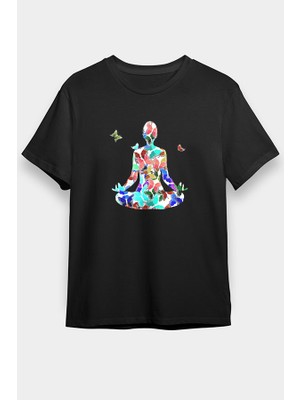 Darkhane Yoga Siyah Unisex Tişört T-Shirt