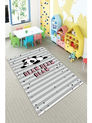 Pelangi Desenli Renkli Dijital Baskı Yıkanabilir Kaymaz Taban Modern Çocuk Halısı ve Yolluk.