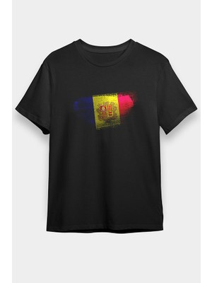 Darkhane Andorra Siyah Unisex Tişört T-Shirt