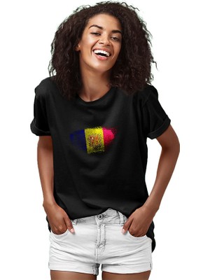 Darkhane Andorra Siyah Unisex Tişört T-Shirt