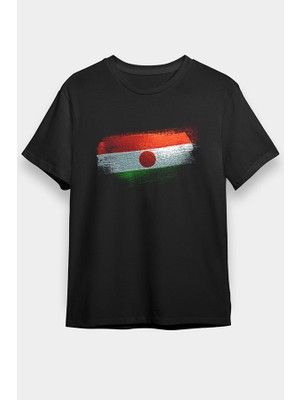 Darkhane Nijer - Niger Siyah Unisex Tişört T-Shirt