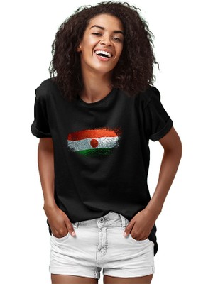 Darkhane Nijer - Niger Siyah Unisex Tişört T-Shirt