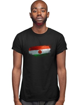 Darkhane Nijer - Niger Siyah Unisex Tişört T-Shirt