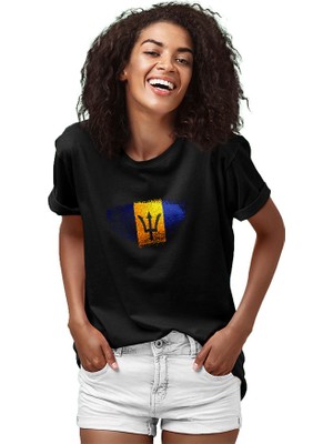 Darkhane Barbados Siyah Unisex Tişört T-Shirt