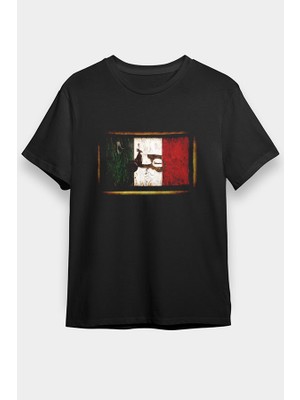 Darkhane Italya Siyah Unisex Tişört T-Shirt