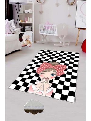 Pelangi Desenli Renkli Dijital Baskılı Yıkanabilir Kaymaz Taban Modern Mutfak Halısı (Süngersiz)