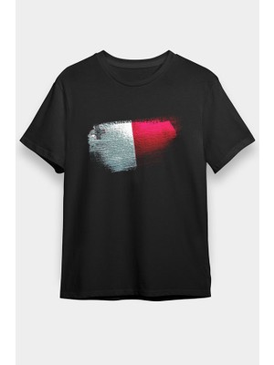Darkhane Malta Siyah Unisex Tişört T-Shirt