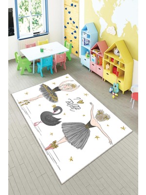 Pelangi Desenli Renkli Dijital Baskılı Yıkanabilir Kaymaz Taban Modern Mutfak Halısı (Süngersiz)