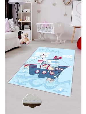 Pelangi Desenli Renkli Dijital Baskılı Yıkanabilir Kaymaz Taban Modern Mutfak Halısı (Süngersiz)