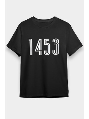 Darkhane 1453 Siyah Unisex Tişört T-Shirt