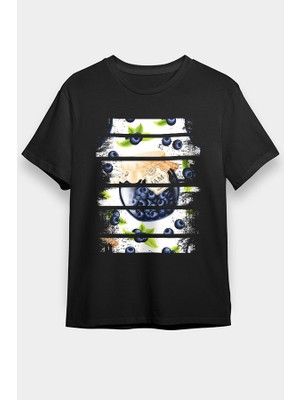 Darkhane Yaban Mersini Siyah Unisex Tişört T-Shirt