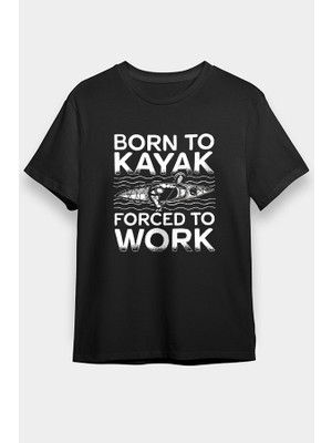 Darkhane Kürek Siyah Unisex Tişört T-Shirt