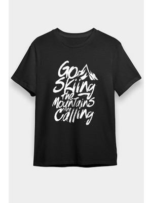 Darkhane Kayak Siyah Unisex Tişört T-Shirt