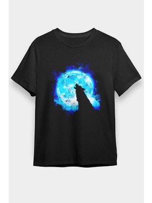 Darkhane Kurt Siyah Unisex Tişört T-Shirt