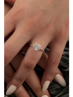 Fiyonk Kuyumculuk 14 Ayar Altın Aşktaş Yüzük