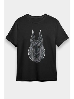 Darkhane Anubis Siyah Unisex Tişört T-Shirt