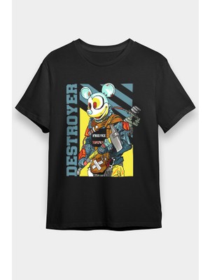 Darkhane Destroyer Siyah Unisex Tişört T-Shirt