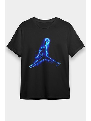 Darkhane Basketbol Siyah Unisex Tişört T-Shirt