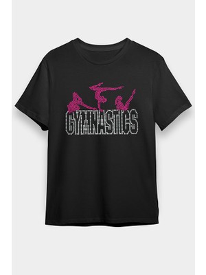 Darkhane Jimnastik Siyah Unisex Tişört T-Shirt