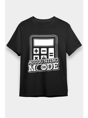 Darkhane Muhasebeci Siyah Unisex Tişört T-Shirt