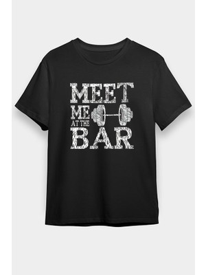 Darkhane Halter Siyah Unisex Tişört T-Shirt