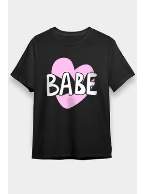 Darkhane Baba Kalpli Siyah Unisex Tişört T-Shirt