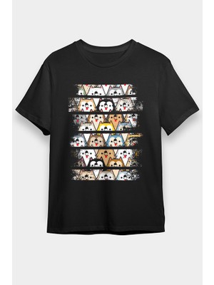 Darkhane Kurt Köpeği Siyah Unisex Tişört T-Shirt