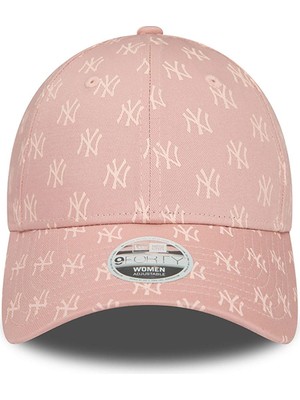 New Era Kadın Şapka New York Yankees Monogram Pink