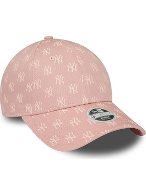 New Era Kadın Şapka New York Yankees Monogram Pink