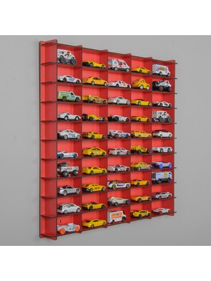 Klasik Pleksi Kapak 1/64 Matchbox Oyuncak Hobi Koleksiyon Model,akrilik Kapaklı Araba Rafı 50 cm 5