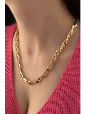 Fiyonk Kuyumculuk 14 Ayar Altın Flora Kolye