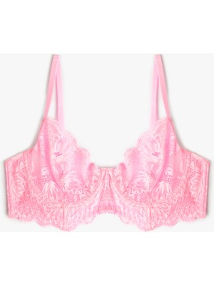 Koton Dantelli Bralet Dolgusuz Balenli