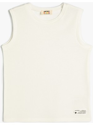 Koton Basic Atlet Kolsuz Ribanalı Pamuklu