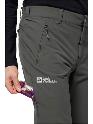 Jack Wolfskin 1503755 - Activate  Xt Erkek Gri Outdoor Pantolon