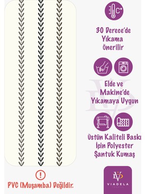 Estetik ve Konfor Dijital Baskılı Masa Örtüsü