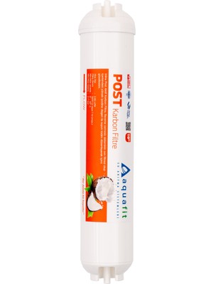 Aquafit Post Karbon Tatlandırıcı Filtre Su Arıtma Cihazı Filtresi (Tüm Cihazlarla Uyumludur)