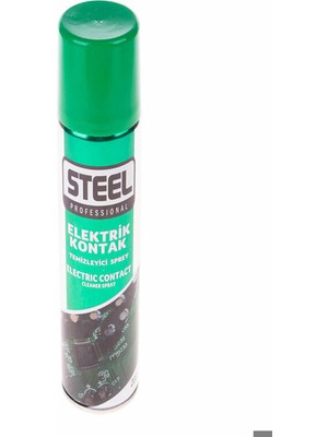 Steel Elektronik ve Elektrik Devre Kontak Temizleyici Sprey 200ML CK-3230 3230-ERPİLSAN