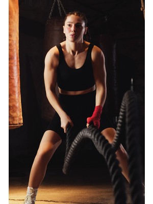 Penti Fearless Seamless Siyah Sütyen - Seren Ay Çetin Koleksiyonu