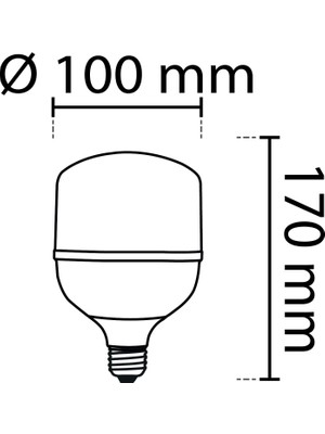 Noas 30W Torch LED Ampul